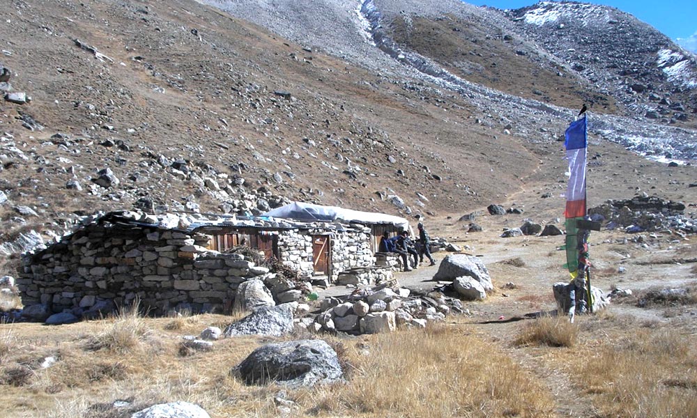 Pangpema, Kanchenjunga North Base Camp