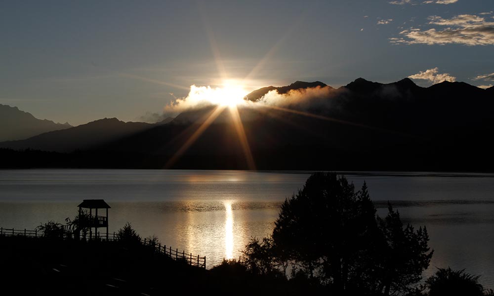 Sunrise view from Rara Lake