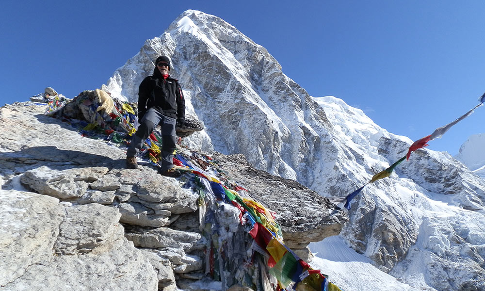 Kala Patthar - the best viewpoint for Everest