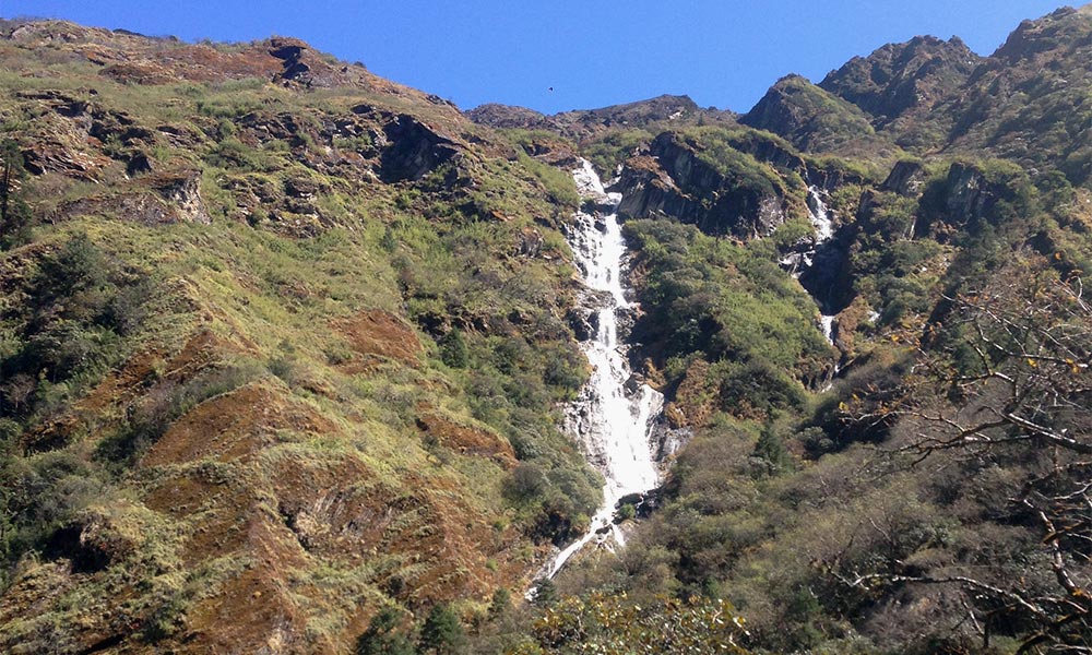 Waterfall - Ganesh Himal mine